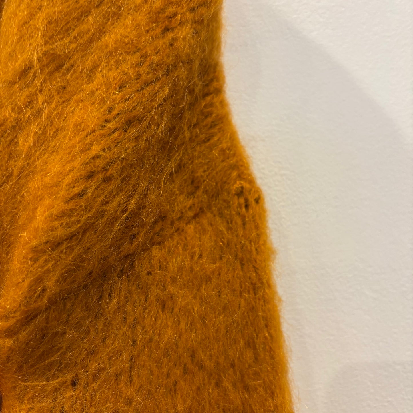 60's National shirt shop モヘアニット オレンジ (M)/A8725K-SO