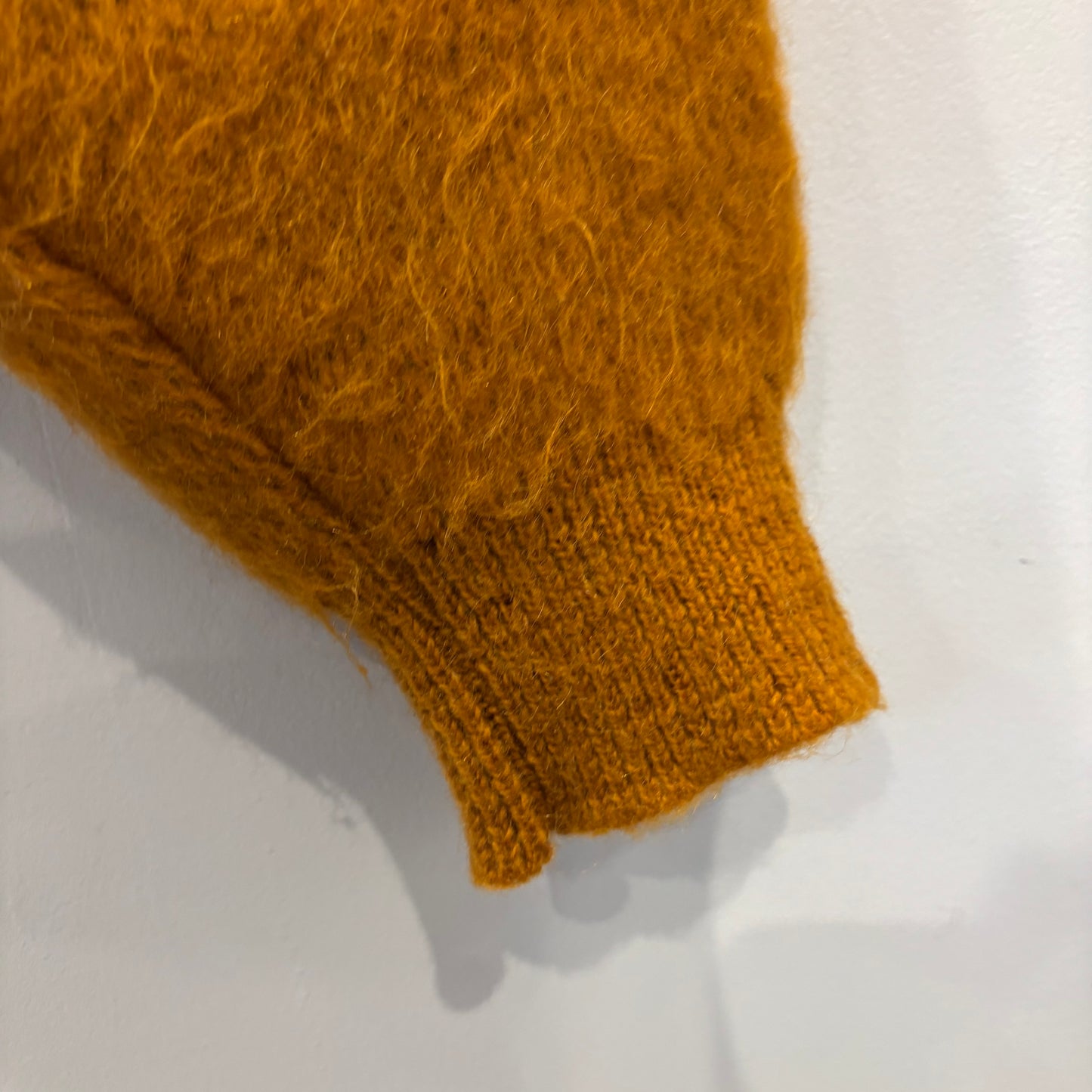 60's National shirt shop モヘアニット オレンジ (M)/A8725K-SO