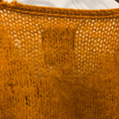 60's National shirt shop モヘアニット オレンジ (M)/A8725K-SO