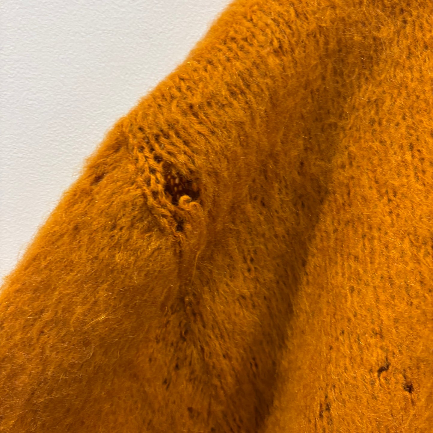 60's National shirt shop モヘアニット オレンジ (M)/A8725K-SO