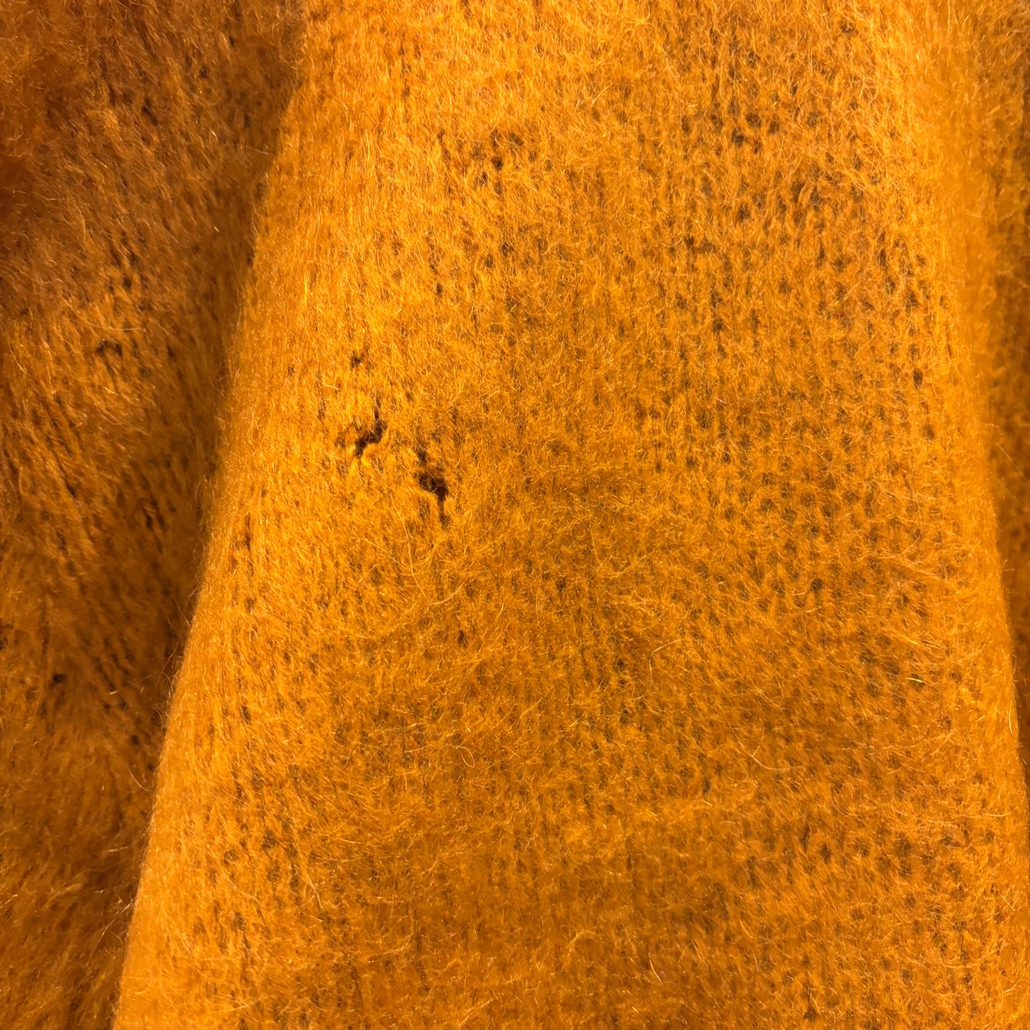 60's National shirt shop モヘアニット オレンジ (M)/A8725K-SO