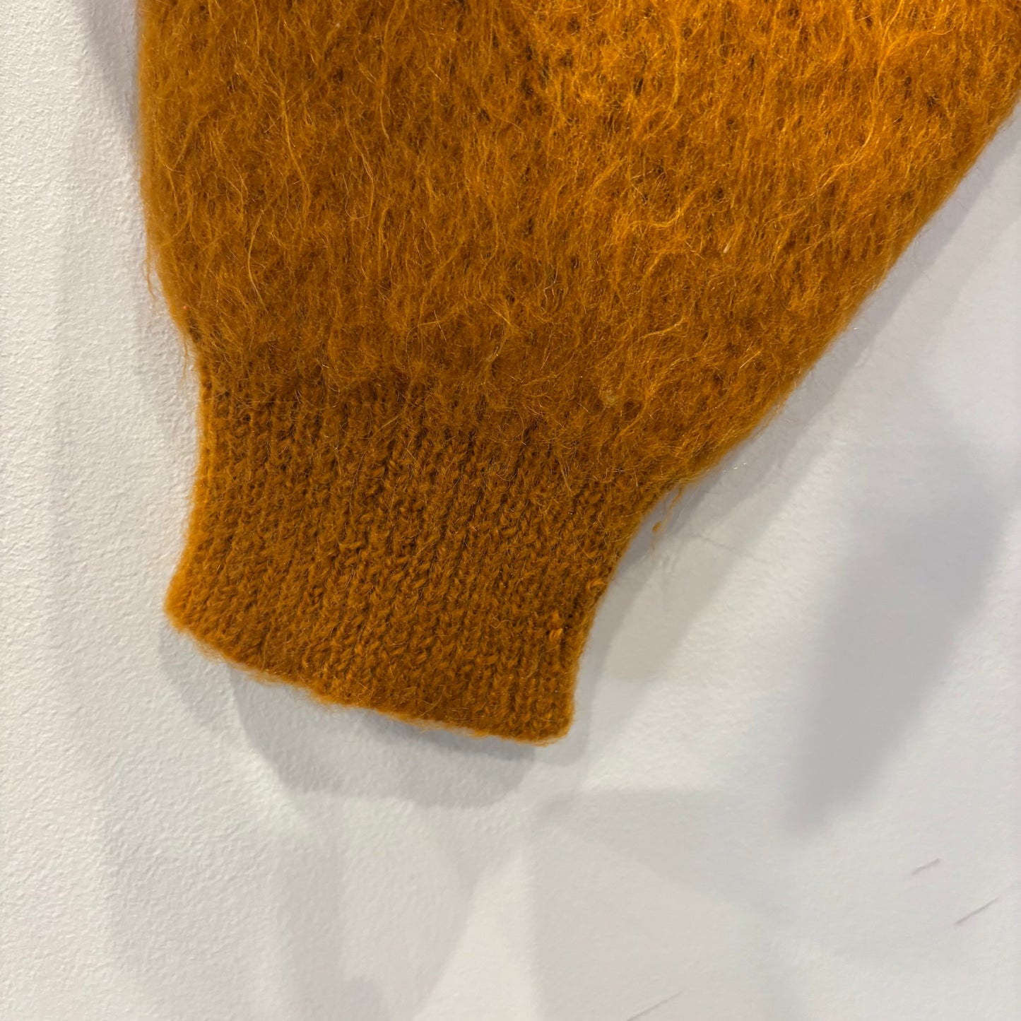 60's National shirt shop モヘアニット オレンジ (M)/A8725K-SO