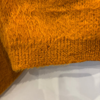 60's National shirt shop モヘアニット オレンジ (M)/A8725K-SO
