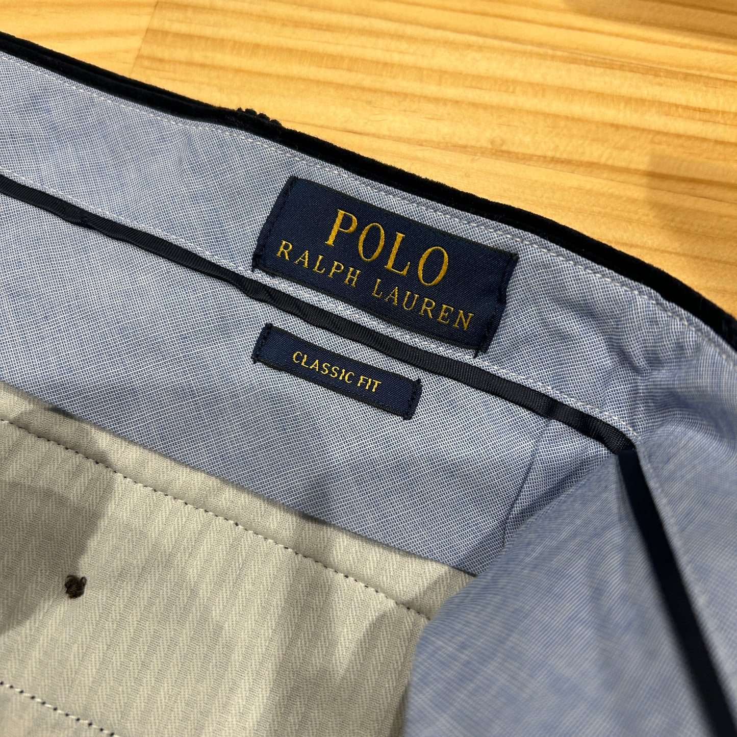 00's Polo RALPH LAUREN corduroy pants コーデュロイパンツ 刺繍 ブラック (32 30)/A9642P-SO