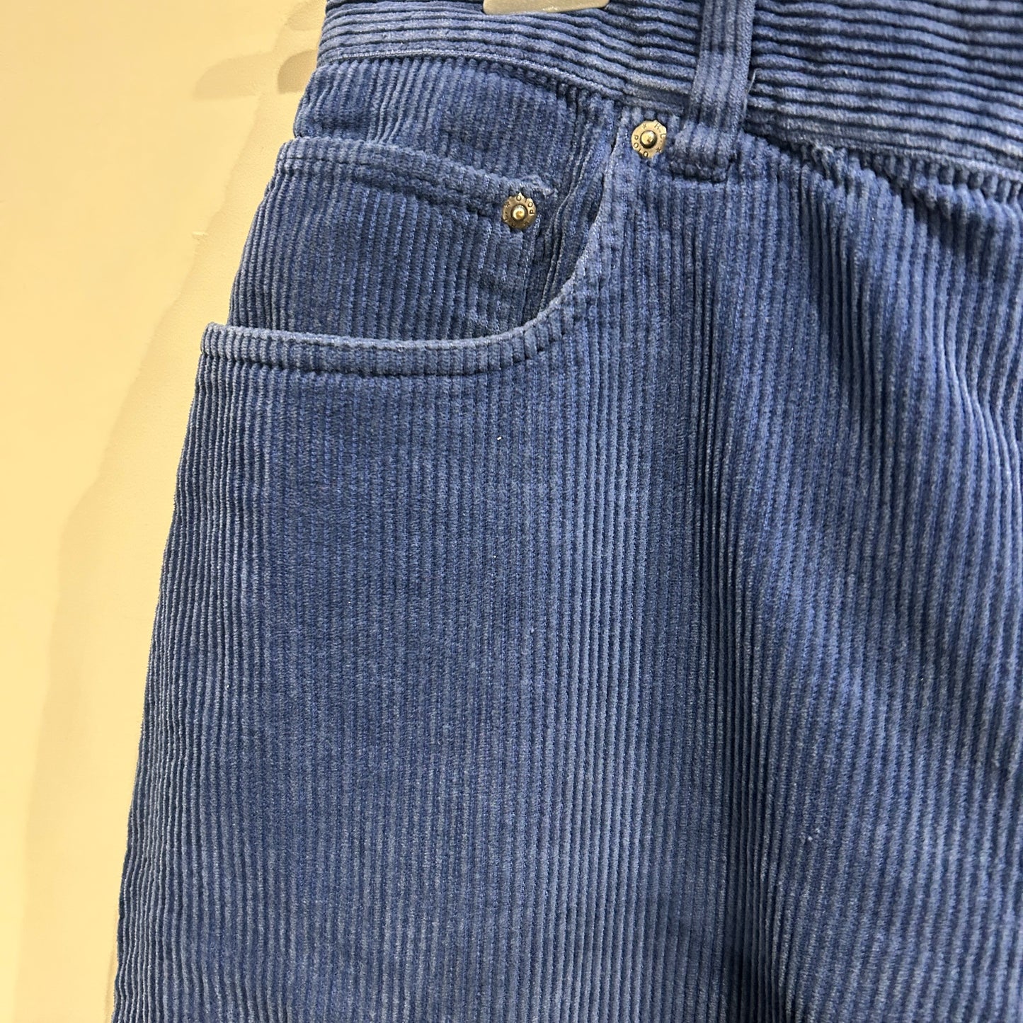 90's~ Polo Ralph Lauren corduroy pants ラルフローレン コーデュロイ パンツ ブルー (36 30)/A9092P-SO