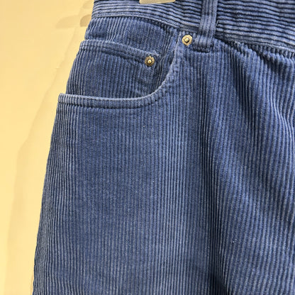 90's~ Polo Ralph Lauren corduroy pants ラルフローレン コーデュロイ パンツ ブルー (36 30)/A9092P-SO