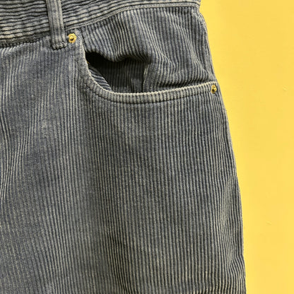 90's~ Polo Ralph Lauren corduroy pants ラルフローレン コーデュロイ パンツ ブルー (36 30)/A9092P-SO