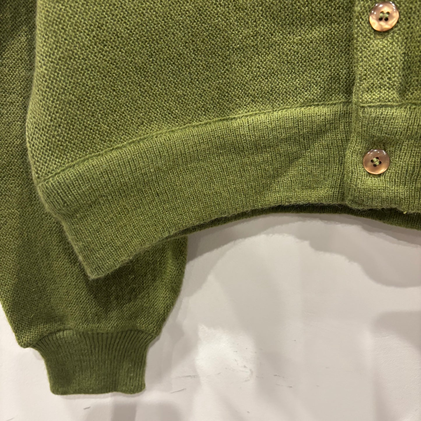 60's Sears モヘアカーディガン グリーン (M)/A8196K-SO