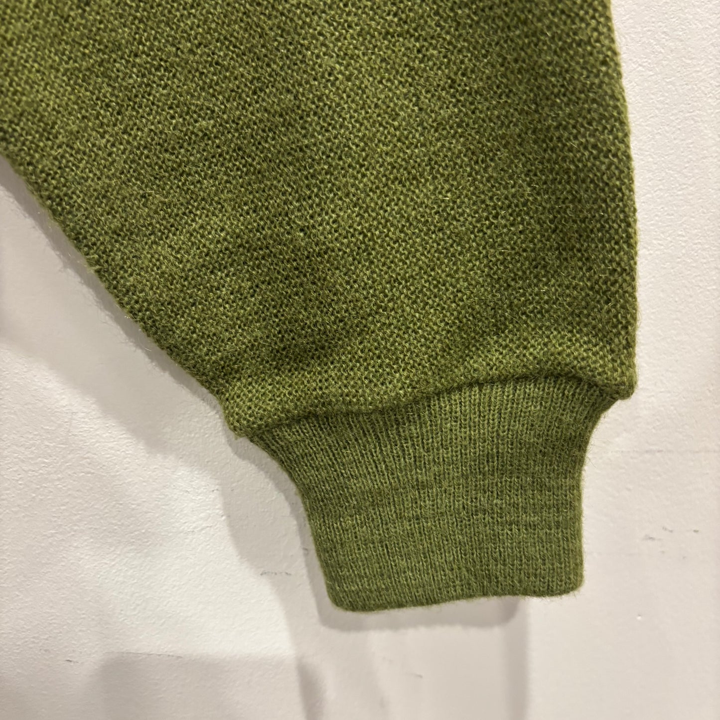 60's Sears モヘアカーディガン グリーン (M)/A8196K-SO