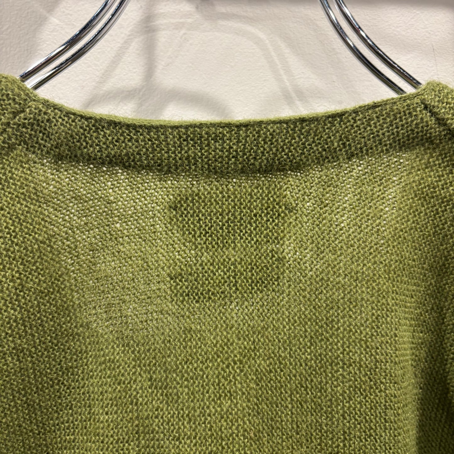 60's Sears モヘアカーディガン グリーン (M)/A8196K-SO