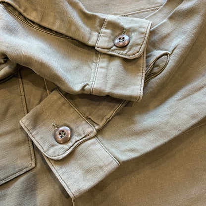 70's USMC ユーティリティーシャツ ステンシル OG 107 (15 1/2 ×33)/B2856SH-SO