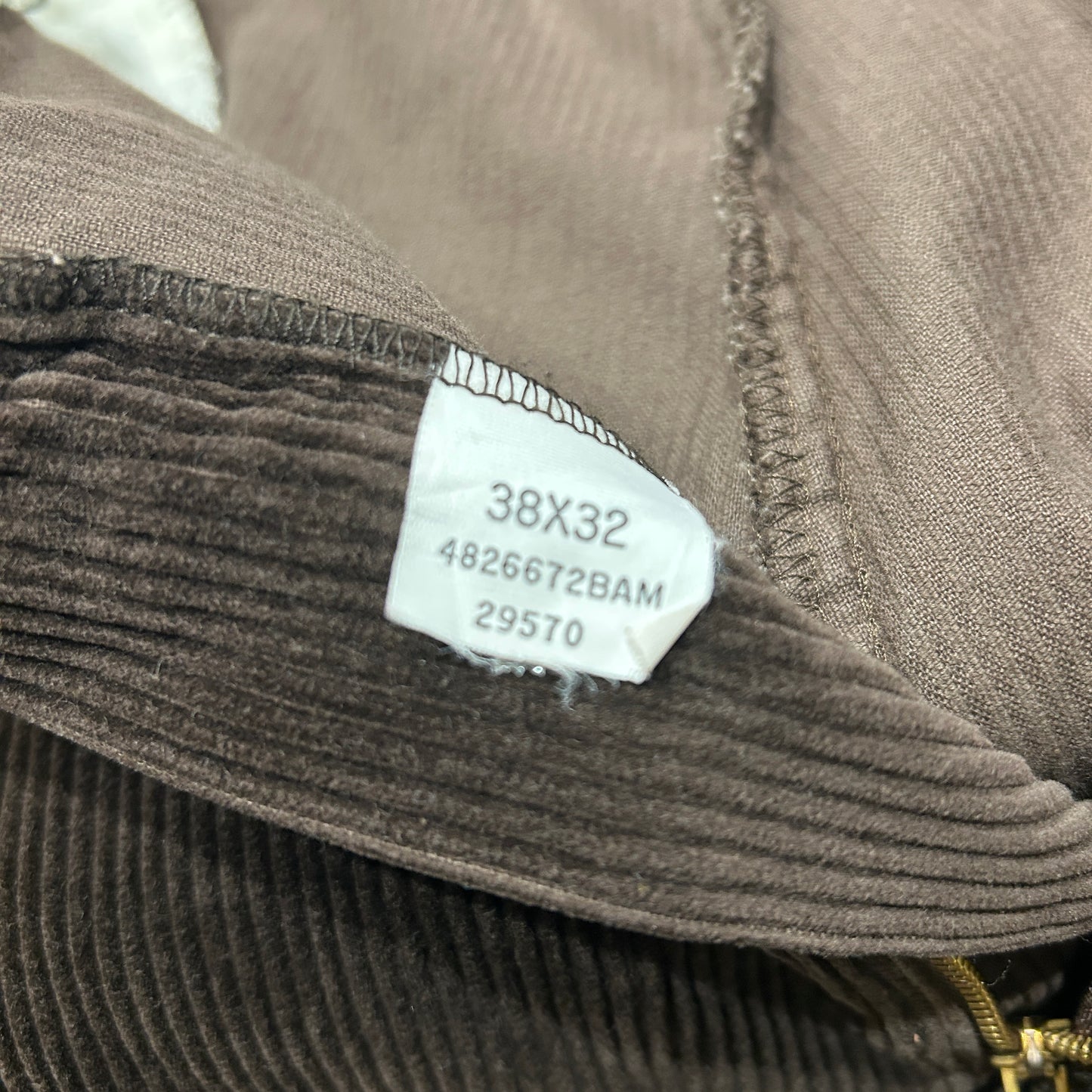 90's~ POLO GOLF corduroy classic golf pant ポロゴルフ コーデュロイ パンツ ブラウン (38 32)/A9112P-SO