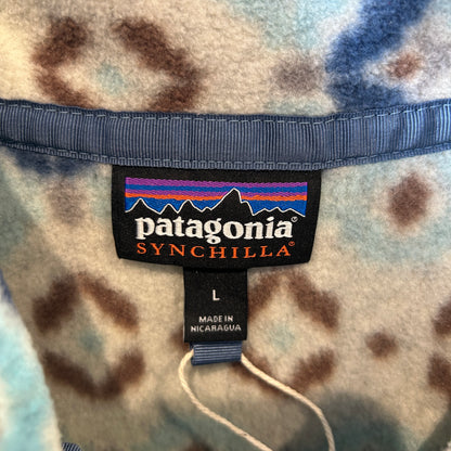 00's Patagonia パタゴニア スナップT ライトウェイトフリースプルオーバー (Women L)/C1680F-SO