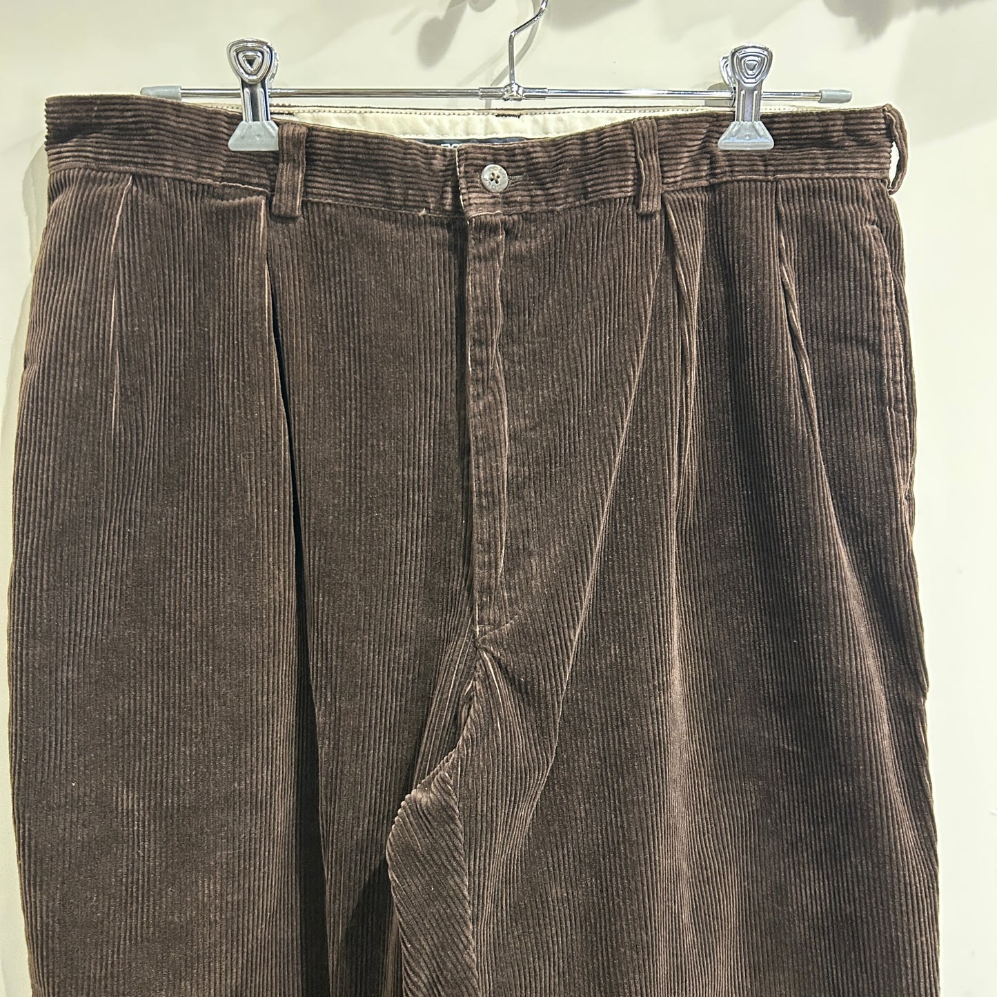90's~ POLO GOLF corduroy classic golf pant ポロゴルフ コーデュロイ パンツ ブラウン (38 32)/A9112P-SO