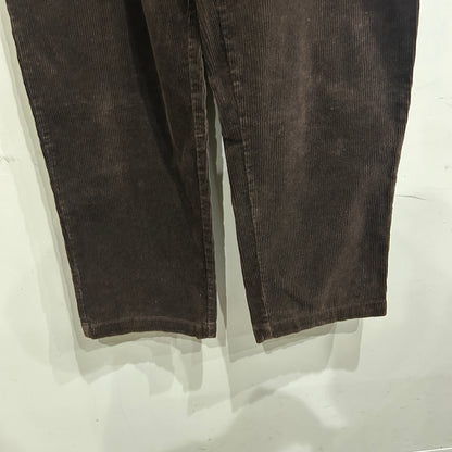 90's~ POLO GOLF corduroy classic golf pant ポロゴルフ コーデュロイ パンツ ブラウン (38 32)/A9112P-SO