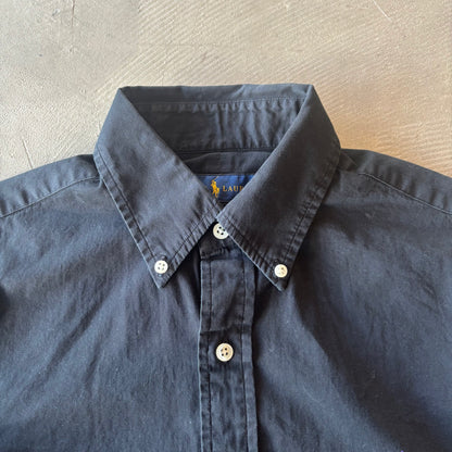 Ralph Lauren ラルフローレン 長袖 シャツ 黒 (S)/A8044SH-SO