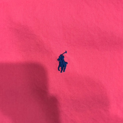 00's Ralph Lauren ラルフローレン 無地シャツ ピンク (L)/B1527S-SO