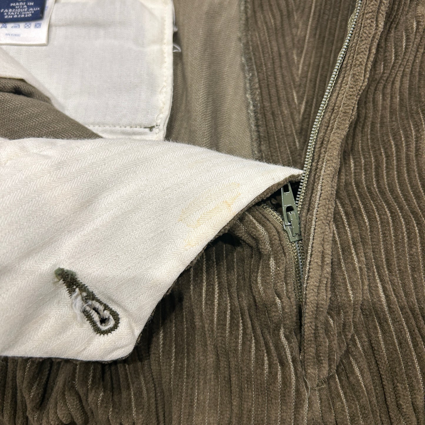 90's~ LANDS'END corduroy pants ランズエンド コーデュロイパンツ ブラウン (35)/A9056P-SO