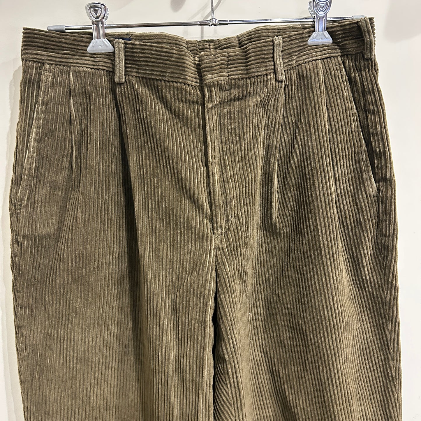 90's~ LANDS'END corduroy pants ランズエンド コーデュロイパンツ ブラウン (35)/A9056P-SO