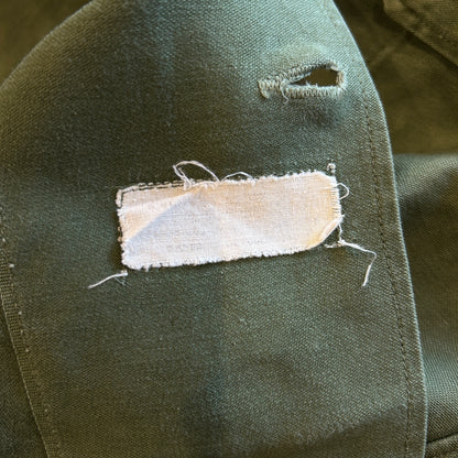 60's U.S.ARMY ユーティリティシャツ OG 107 1stモデル後期 筒袖 /A7735SH-SO