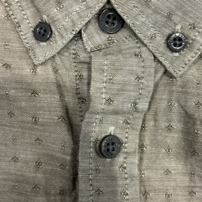 00's Patagonia 総柄 ポケットシャツ グレー (L)/A7950S-SO