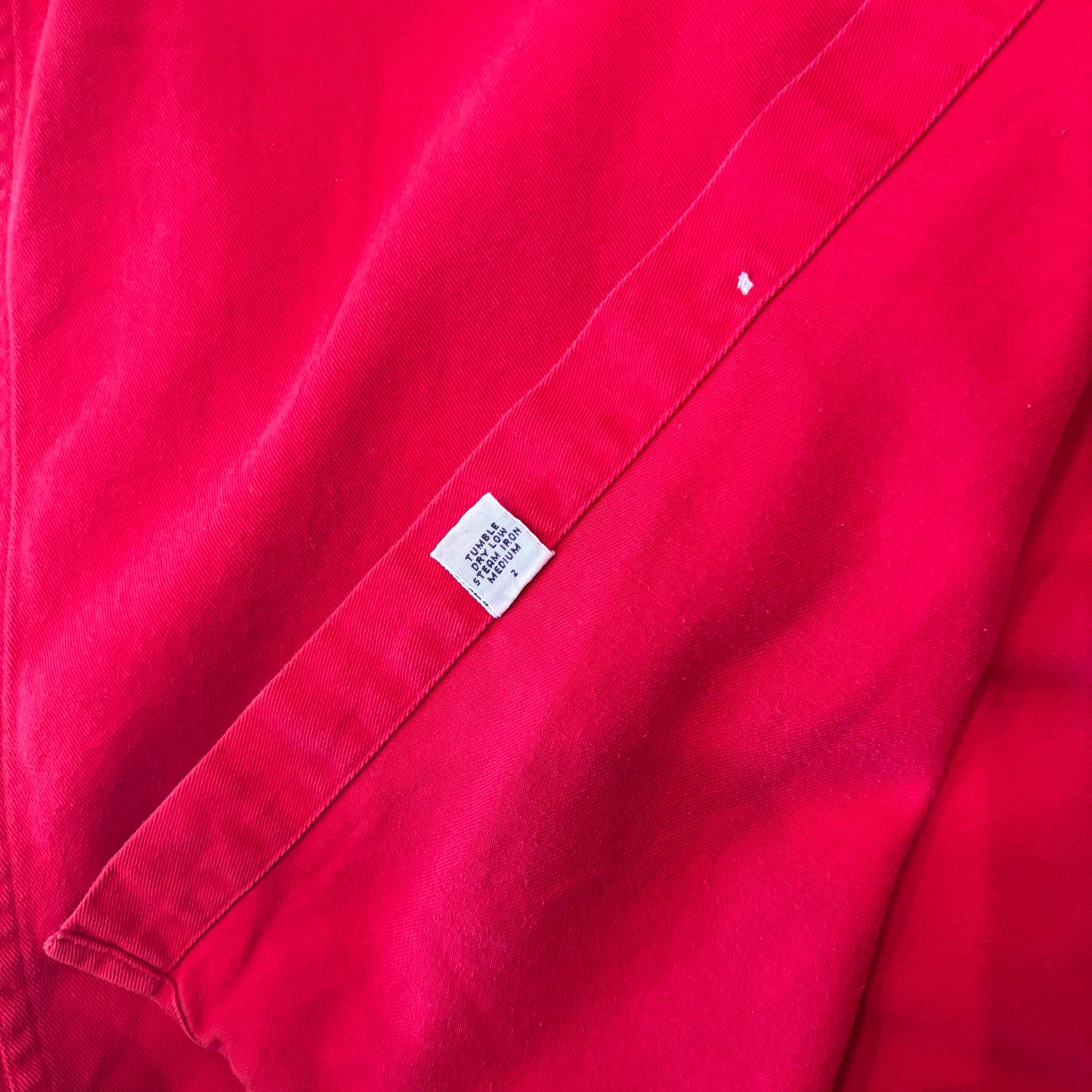 00's Ralph Lauren ラルフローレン "BLAIRE" 長袖 シャツ 赤 (S)/A8221SH-SO