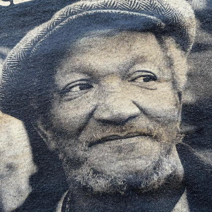 00's Fruit of The Loom "RED FOXX"俳優・コメディアン フォトTシャツ 紺(L))/A6569T-SO
