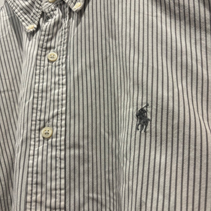 Ralph Lauren ラルフローレン "CLASSIC FIT"ストライプシャツ (XL)/A8001SH-SO