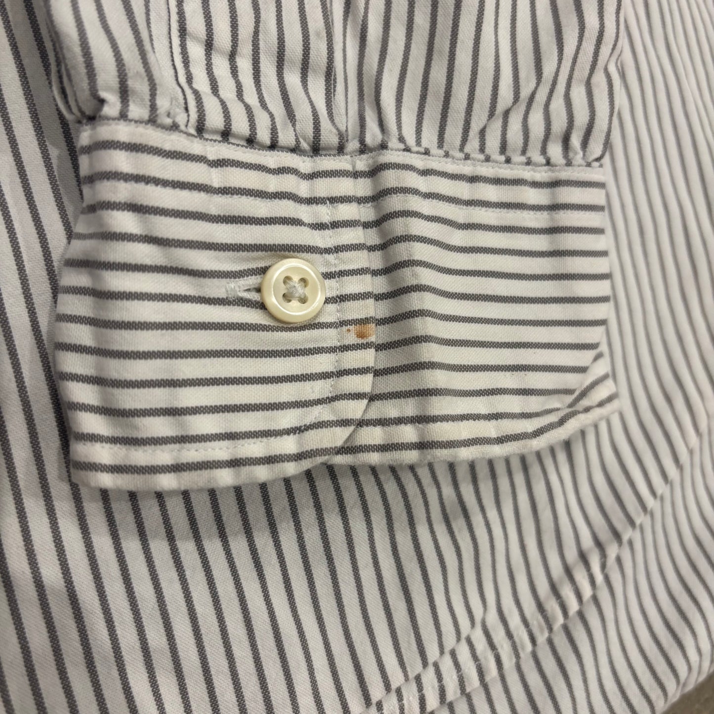 Ralph Lauren ラルフローレン "CLASSIC FIT"ストライプシャツ (XL)/A8001SH-SO