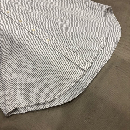 Ralph Lauren ラルフローレン "CLASSIC FIT"ストライプシャツ (XL)/A8001SH-SO