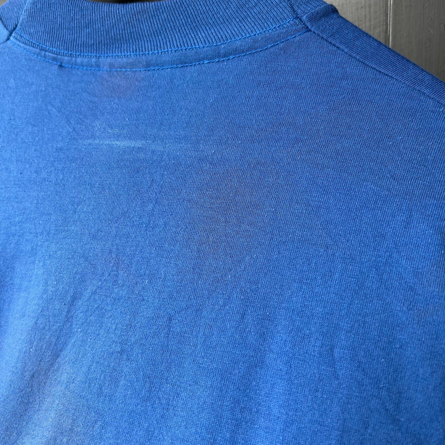 80's Velva Sheen FLORIDA ミッキーTシャツ 青(M)/B2192T-SO