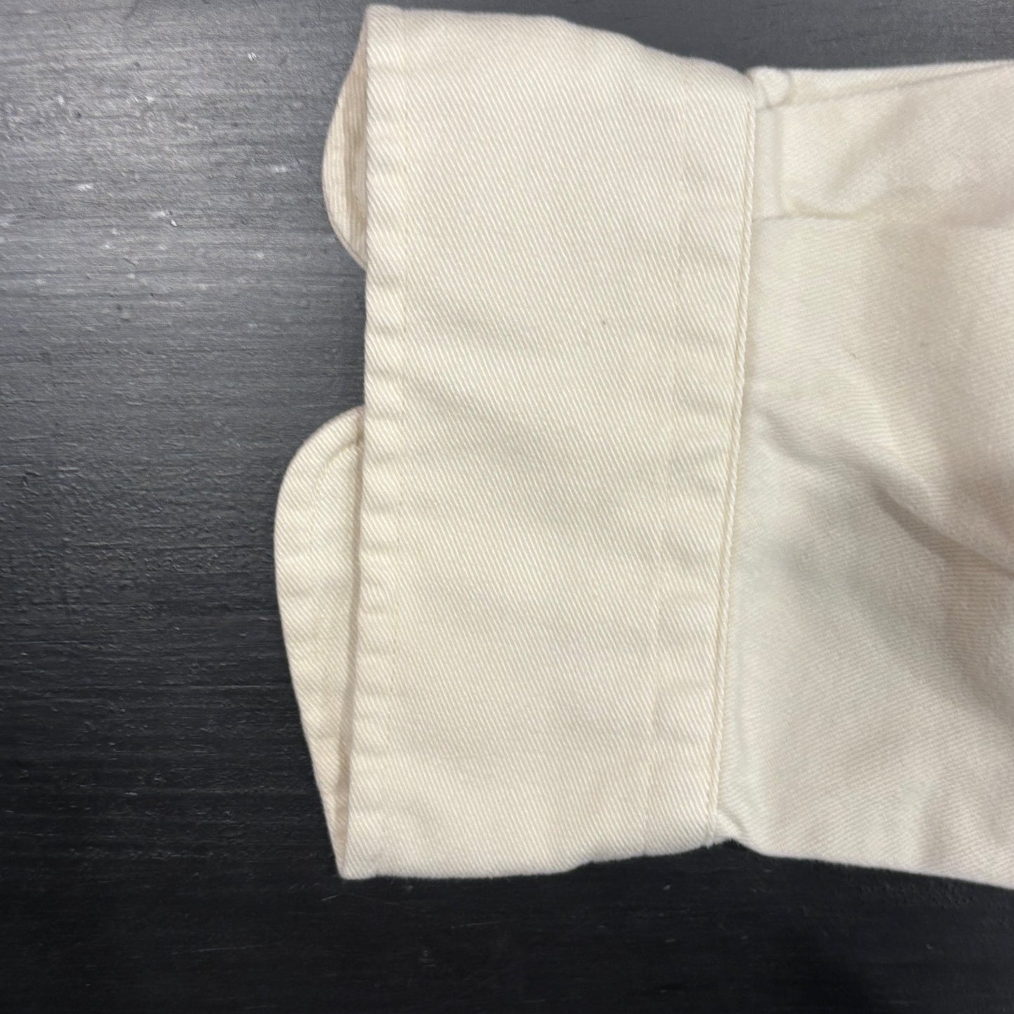 00's Ralph Lauren ラルフローレン 無地シャツ 白 (L)/A7926S-SO
