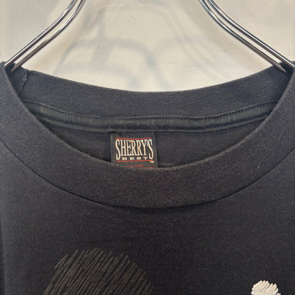 90's Disney Mickey Mouse tシャツ 黒(XXL)/B2449T