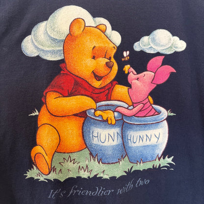 90's Disney Pooh "くまのプーさん" tシャツ/C0501T