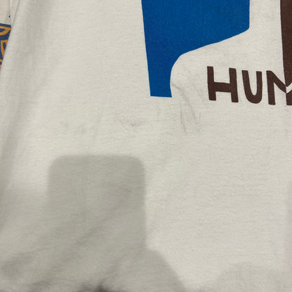 90's  “ONE RACE HUMAN” Tシャツ (XL)/A4371T-SO