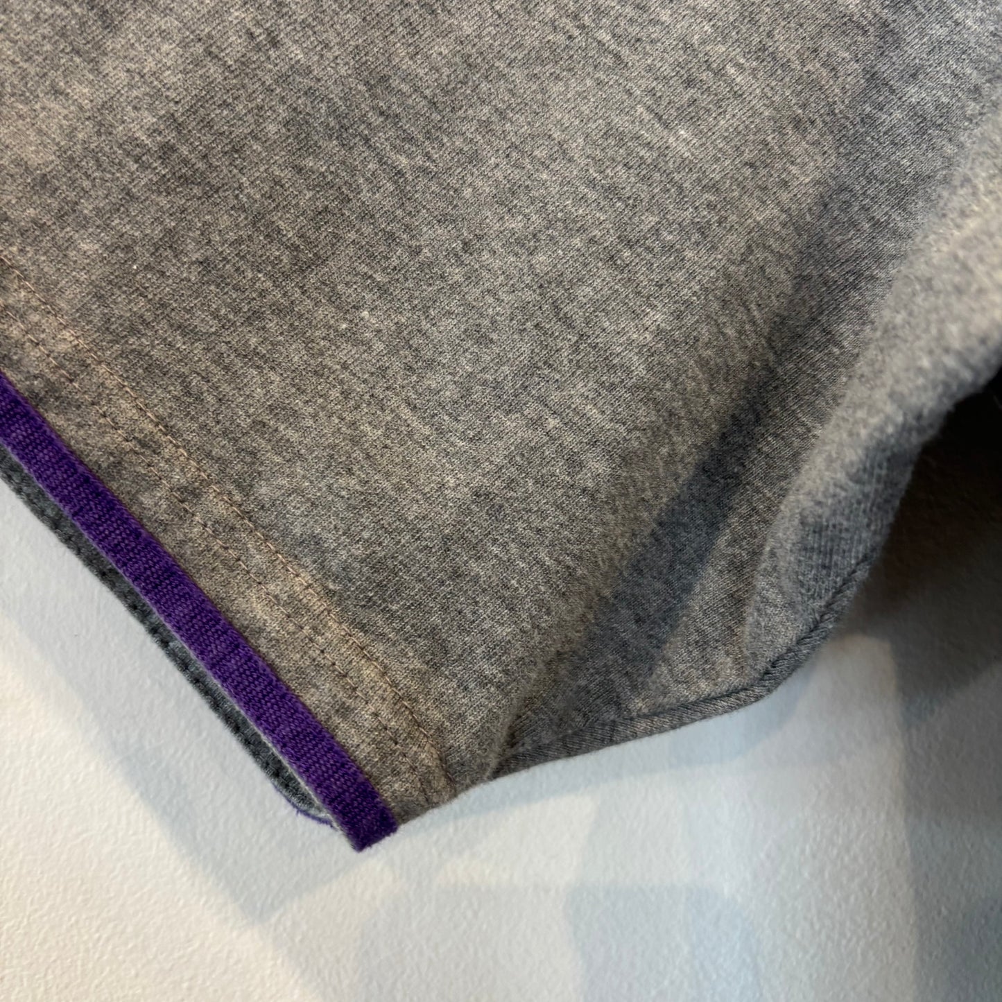 00's Stussy ステューシー ベースボールシャツ グレー (XL)/B3940S-SO