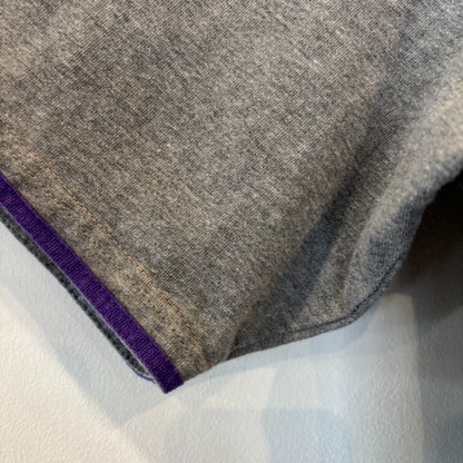 00's Stussy ステューシー ベースボールシャツ グレー (XL)/B3940S-SO