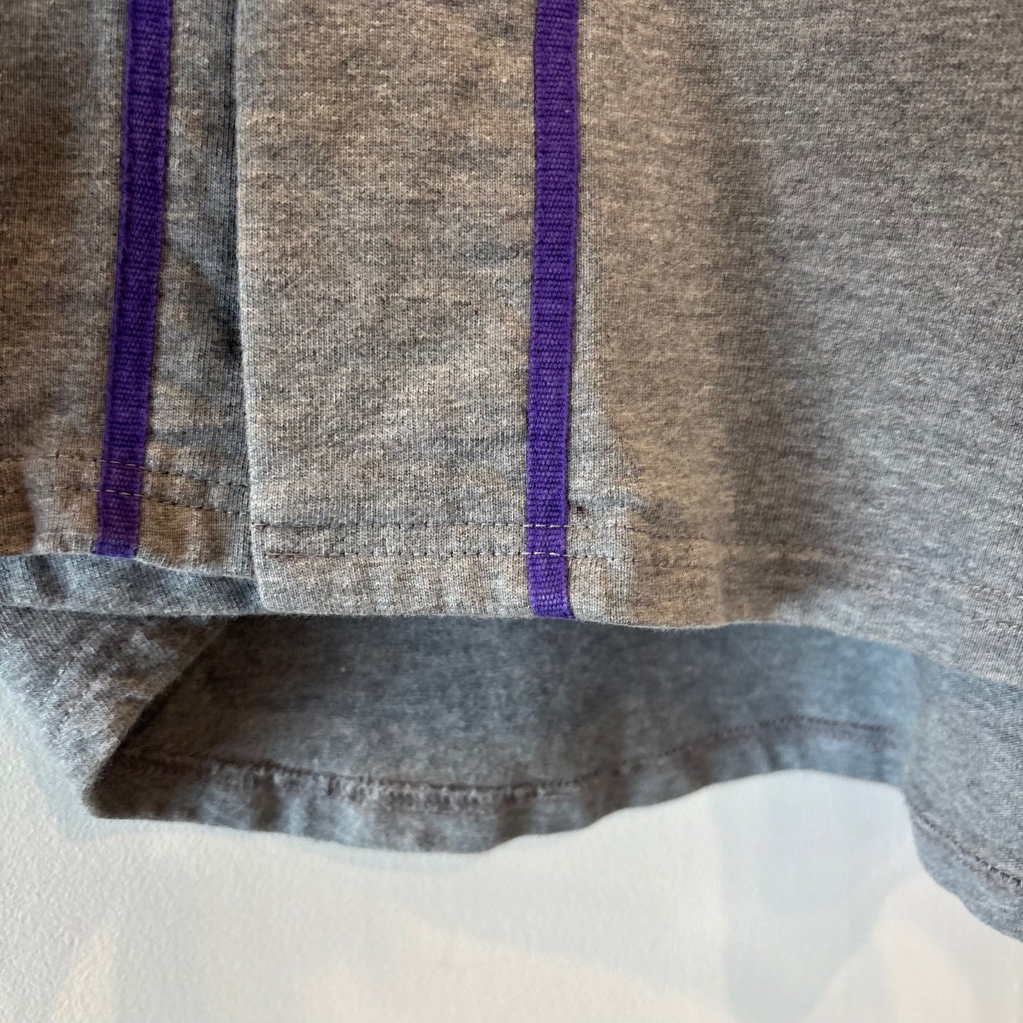 00's Stussy ステューシー ベースボールシャツ グレー (XL)/B3940S-SO