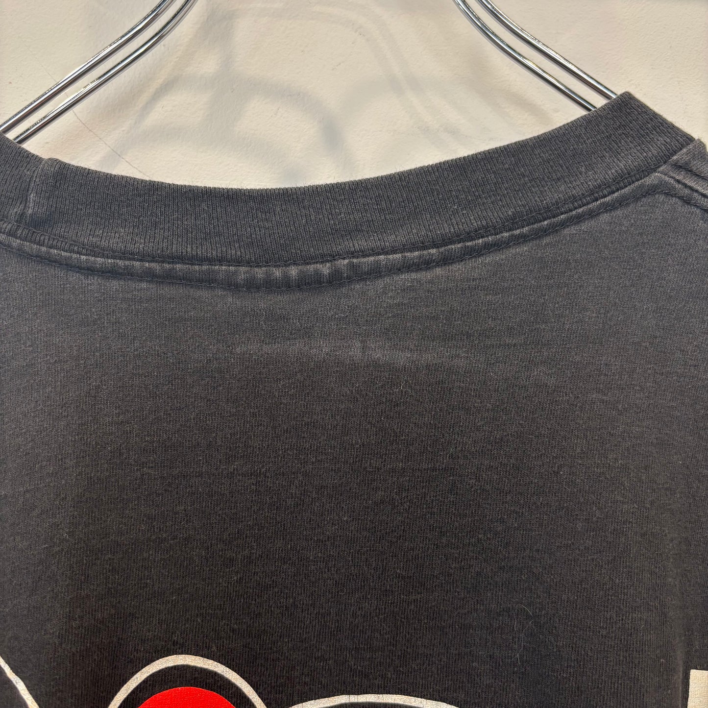 90's Disney ミニーマウス 両面プリント tシャツ黒(XXXXL)/C0503T