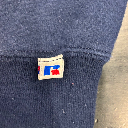 90's Russell Athletic ラッセル 無地スウェット 紺 (XL)/B2944S-SO