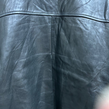 00's CHAPS leather jacket チャップス レザー ジャケット ブラック (M)/A8867J-SO