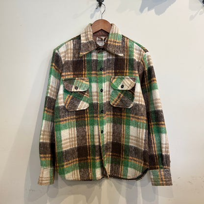 "お客様お問い合わせ商品"70's Montgomery Ward C.P.Oシャツ チェック(S)/C1506
