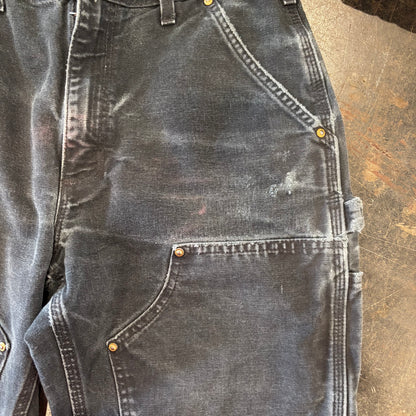 00’s Carhartt ダブルニー BLK ブラック (31×30)/C0453P-SO