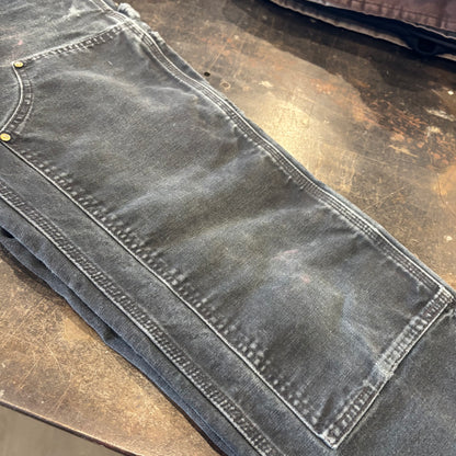 00’s Carhartt ダブルニー BLK ブラック (31×30)/C0453P-SO