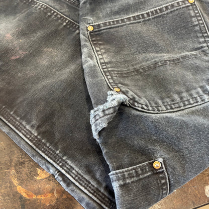 00’s Carhartt ダブルニー BLK ブラック (31×30)/C0453P-SO