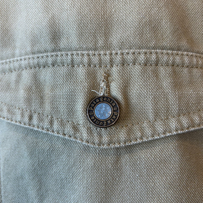 90's Patagonia パタゴニア ヌエボレンジコート ブルズアイ 裏フリース(L)/A9887J-SO