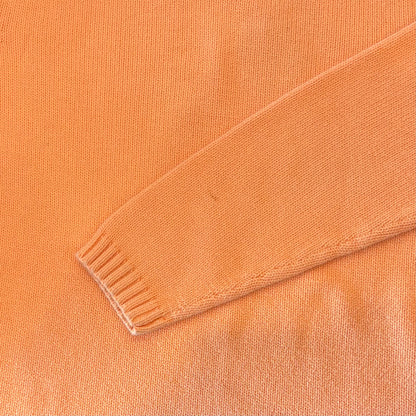 90's  L.L.Bean  ウィメンズ  コットンニット  サーモンピンク M /B2896K-SO