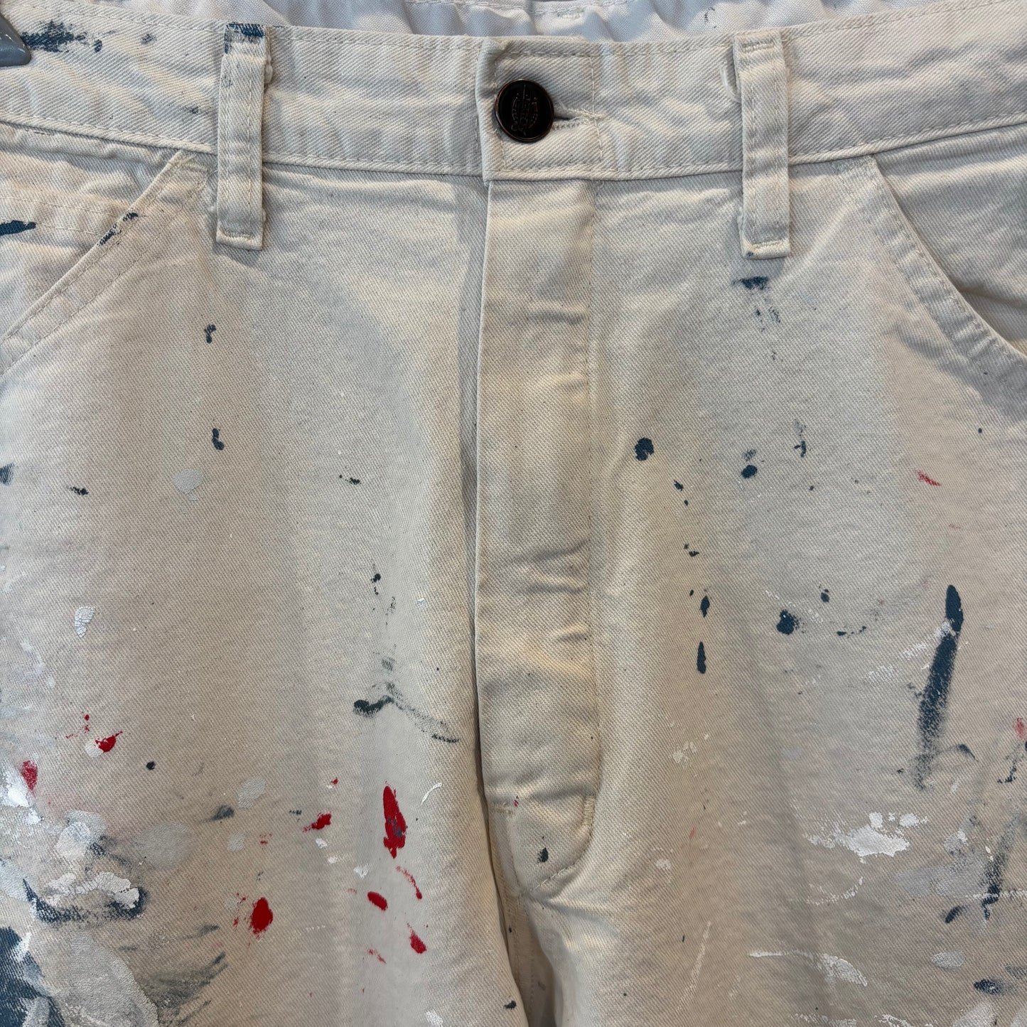 00's Dickies ディッキーズ ペインター ワークパンツ 白/B3939P-SO