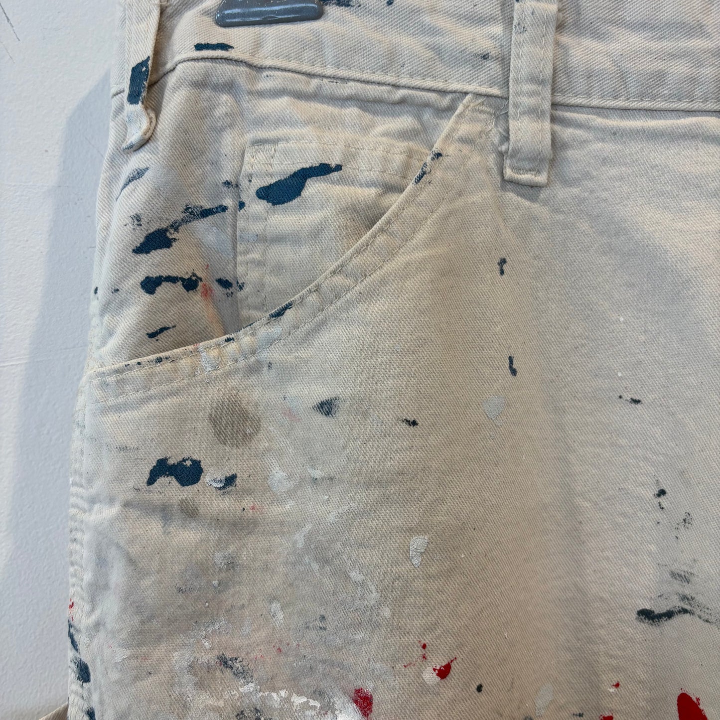 00's Dickies ディッキーズ ペインター ワークパンツ 白/B3939P-SO