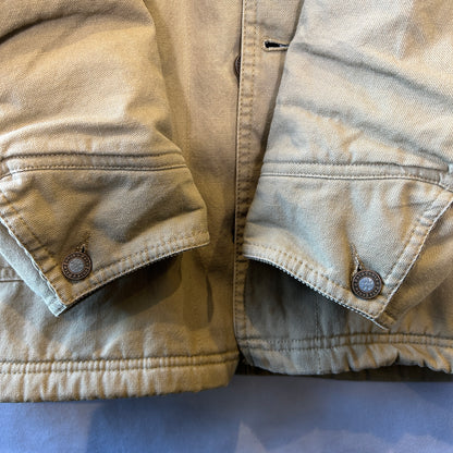 90's Patagonia パタゴニア ヌエボレンジコート ブルズアイ 裏フリース(L)/A9887J-SO